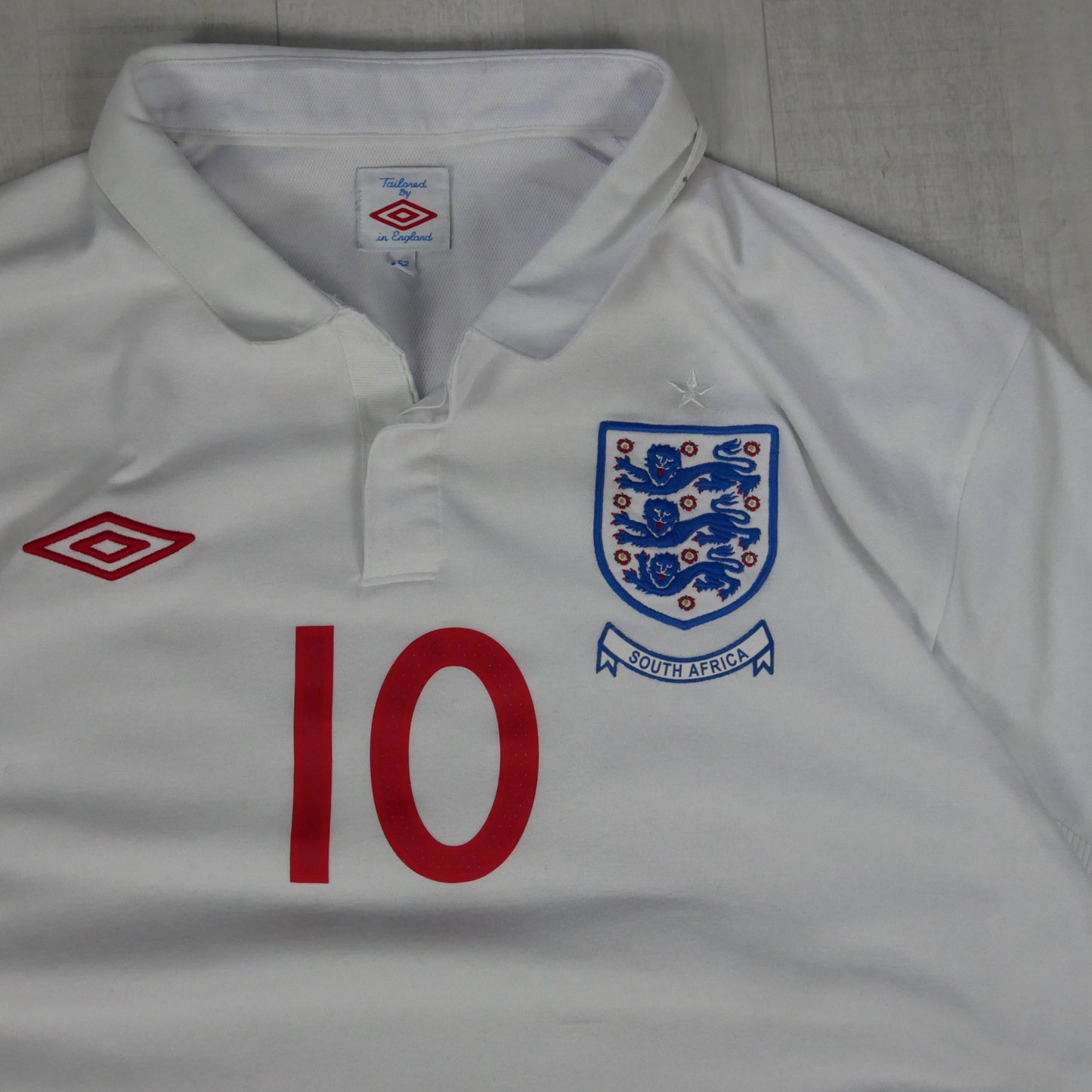 England vintage Rooney Trikot