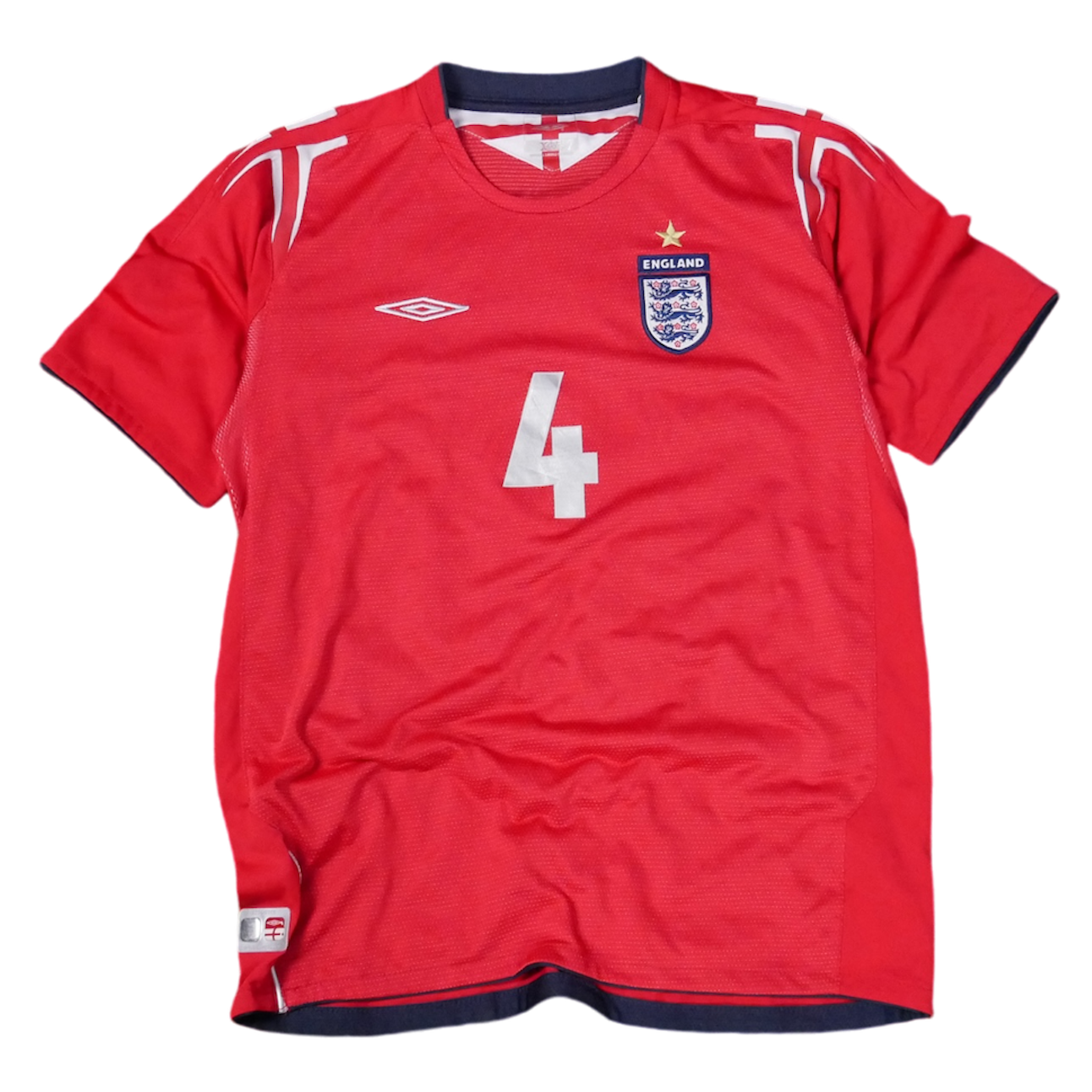 England vintage Gerrard Trikot