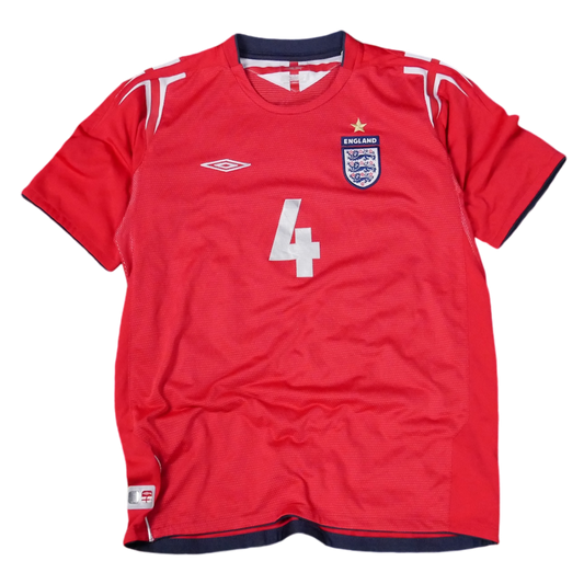 England vintage Gerrard Trikot