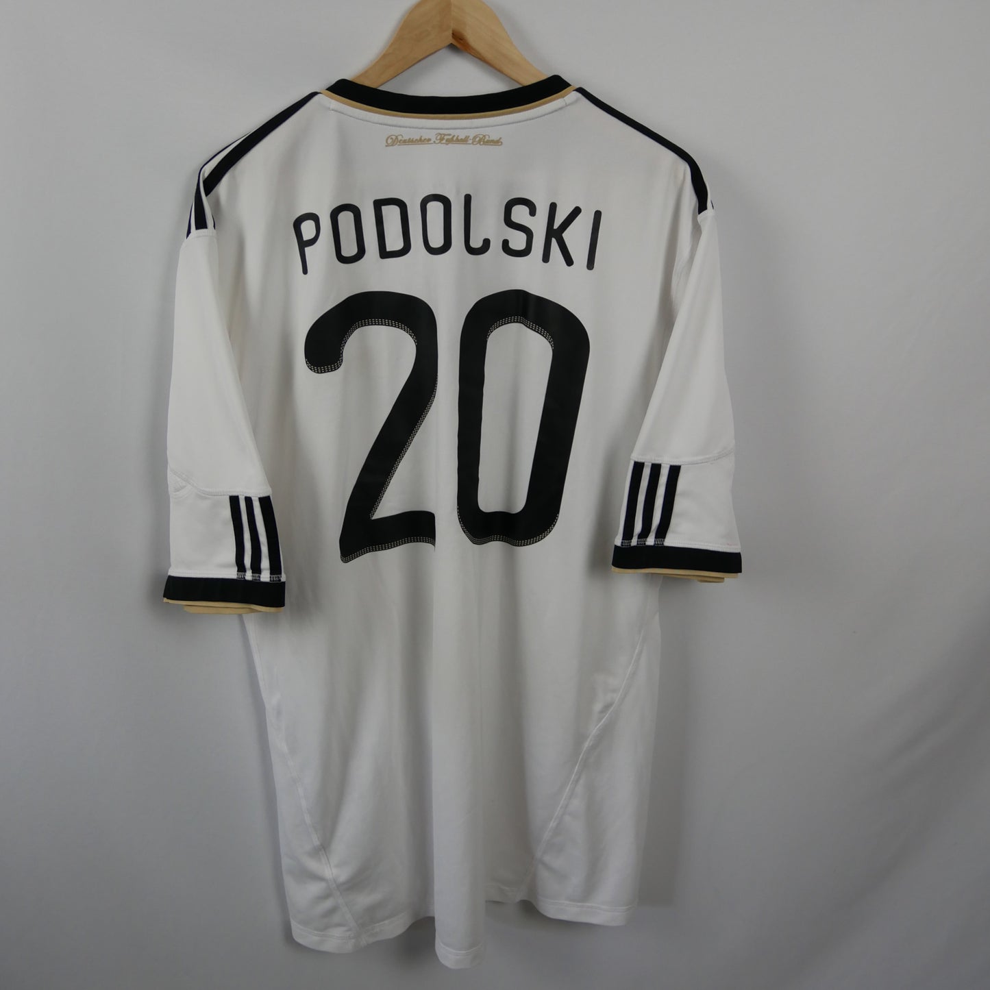 Deutschland vintage Podolski Trikot