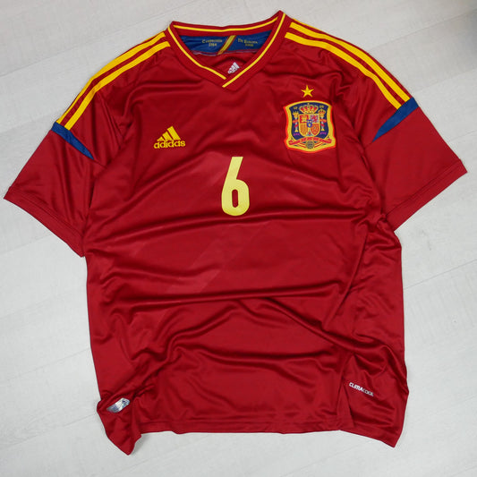 Spanien vintage Iniesta Trikot