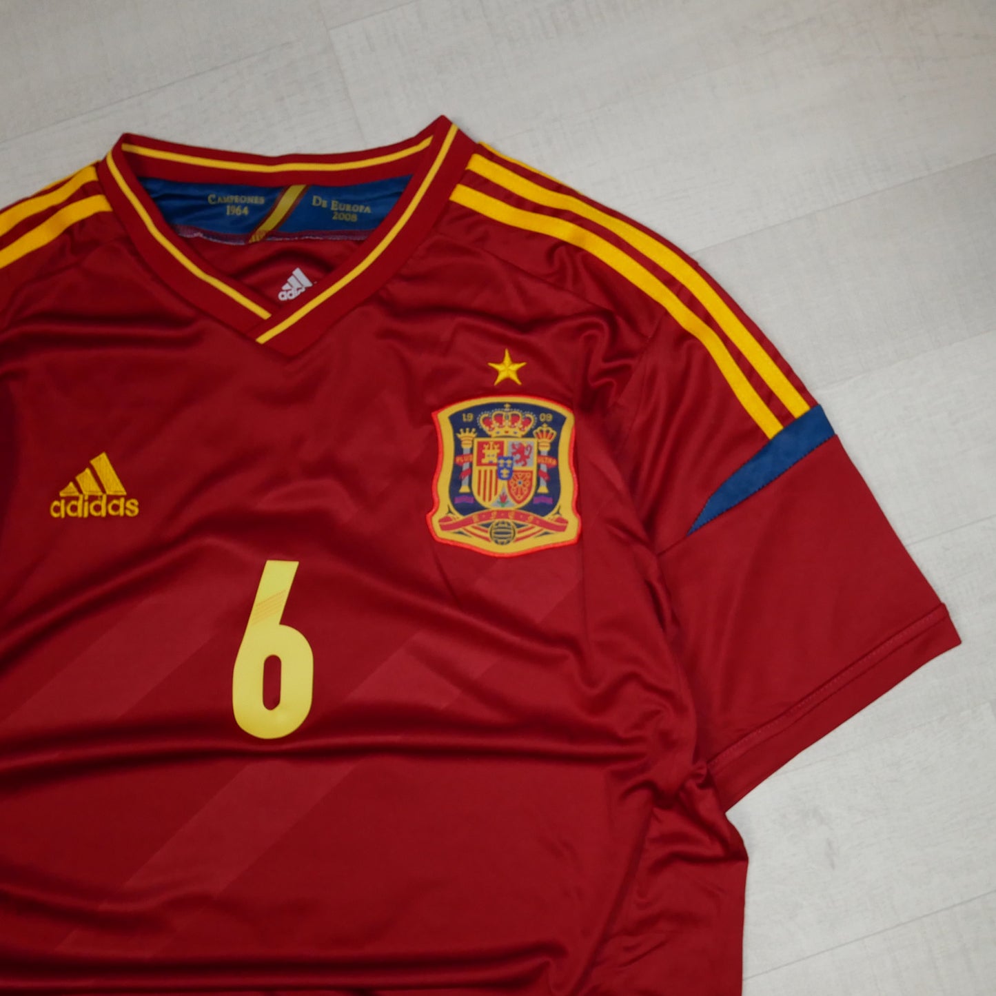 Spanien vintage Iniesta Trikot