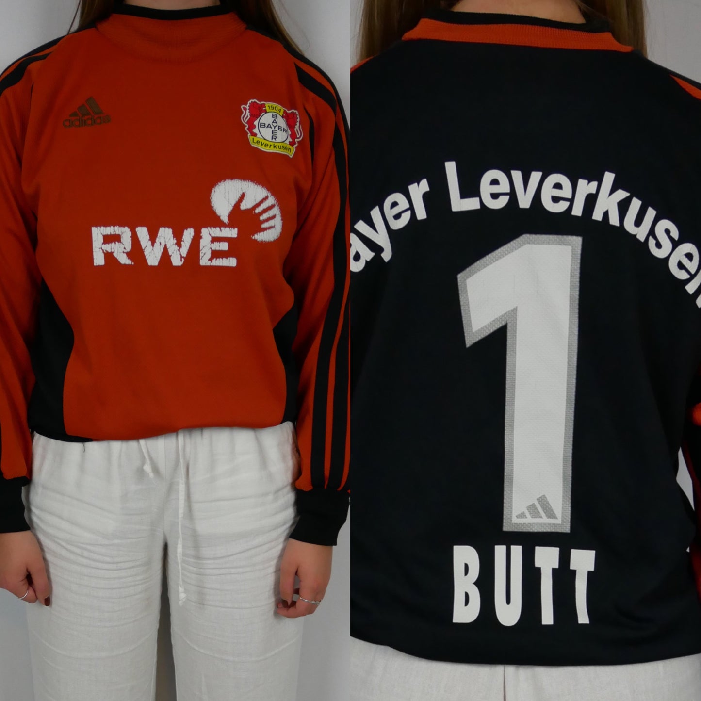 Leverkusen vintage Butt Trikot