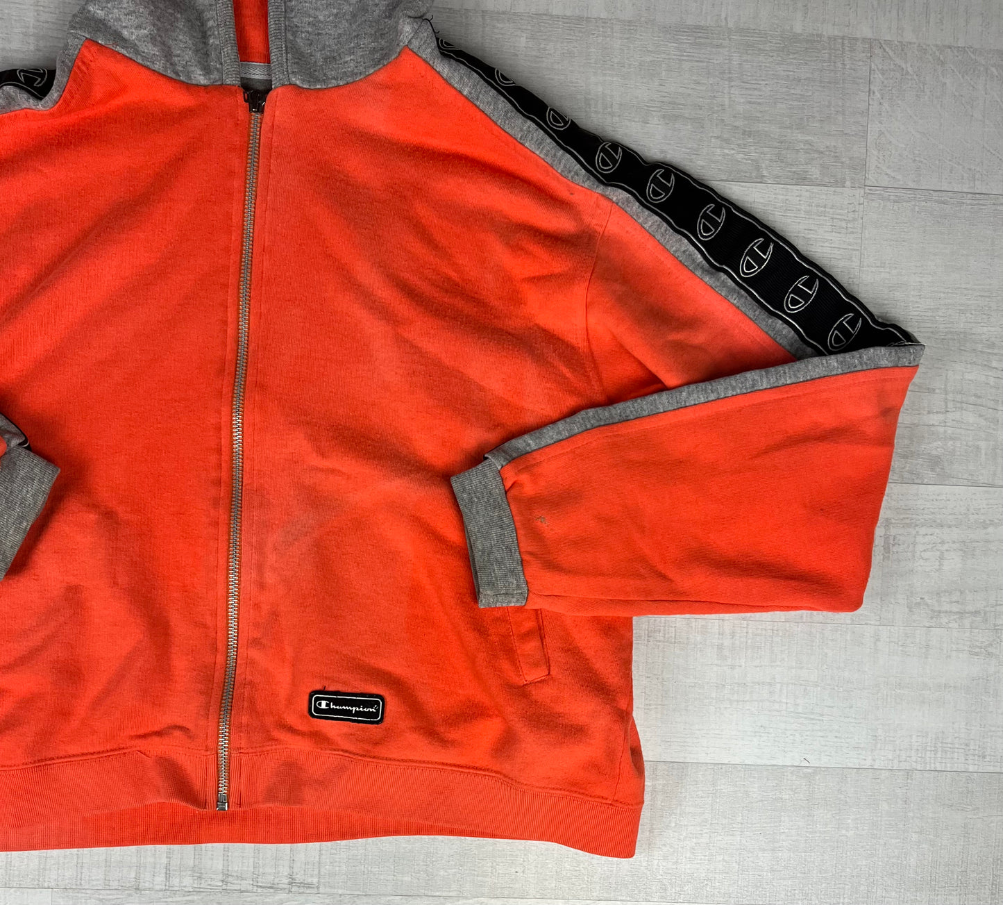 Champion vintage cropped Zip-Hoodie